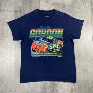 Navy Jeff Gordon NASCAR Tee Shirt